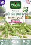 Légumes Secs - Pois Nain à Grain Rond Très Hâtif d'Annonay - 20 m - PACKAGING_RECTO